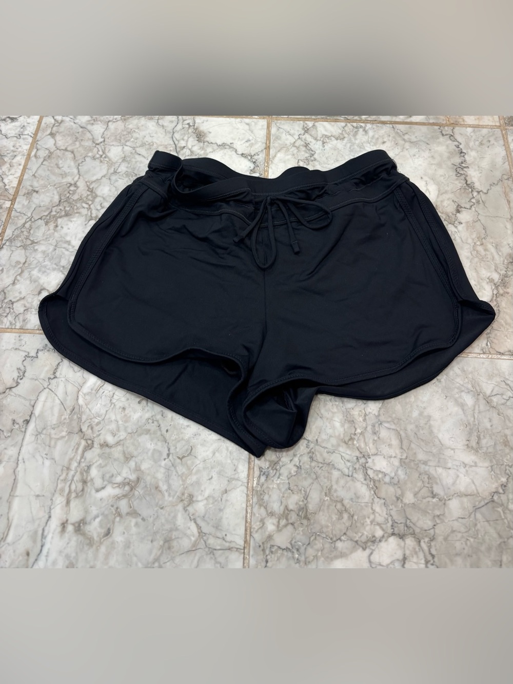 Athleta Surge Swim Shorts Black Size XS